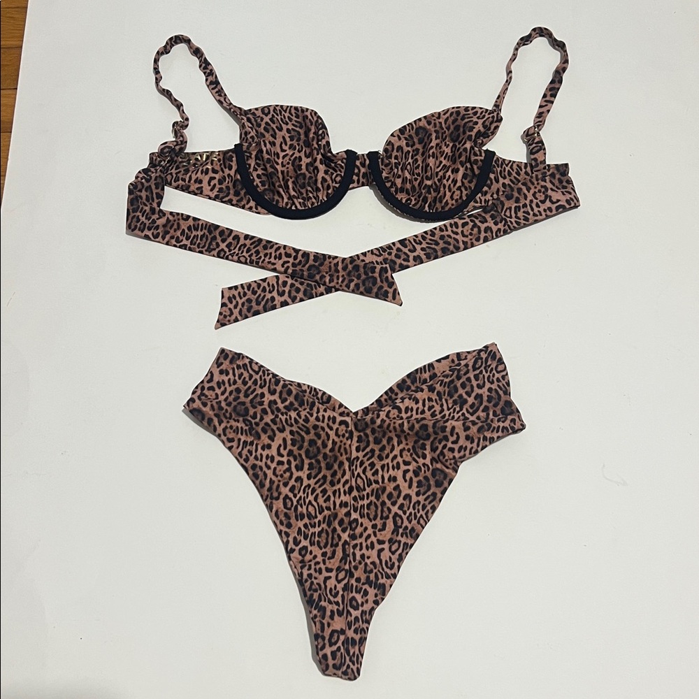 Skatie Leopard Print Bikini - Picture 15 of 16